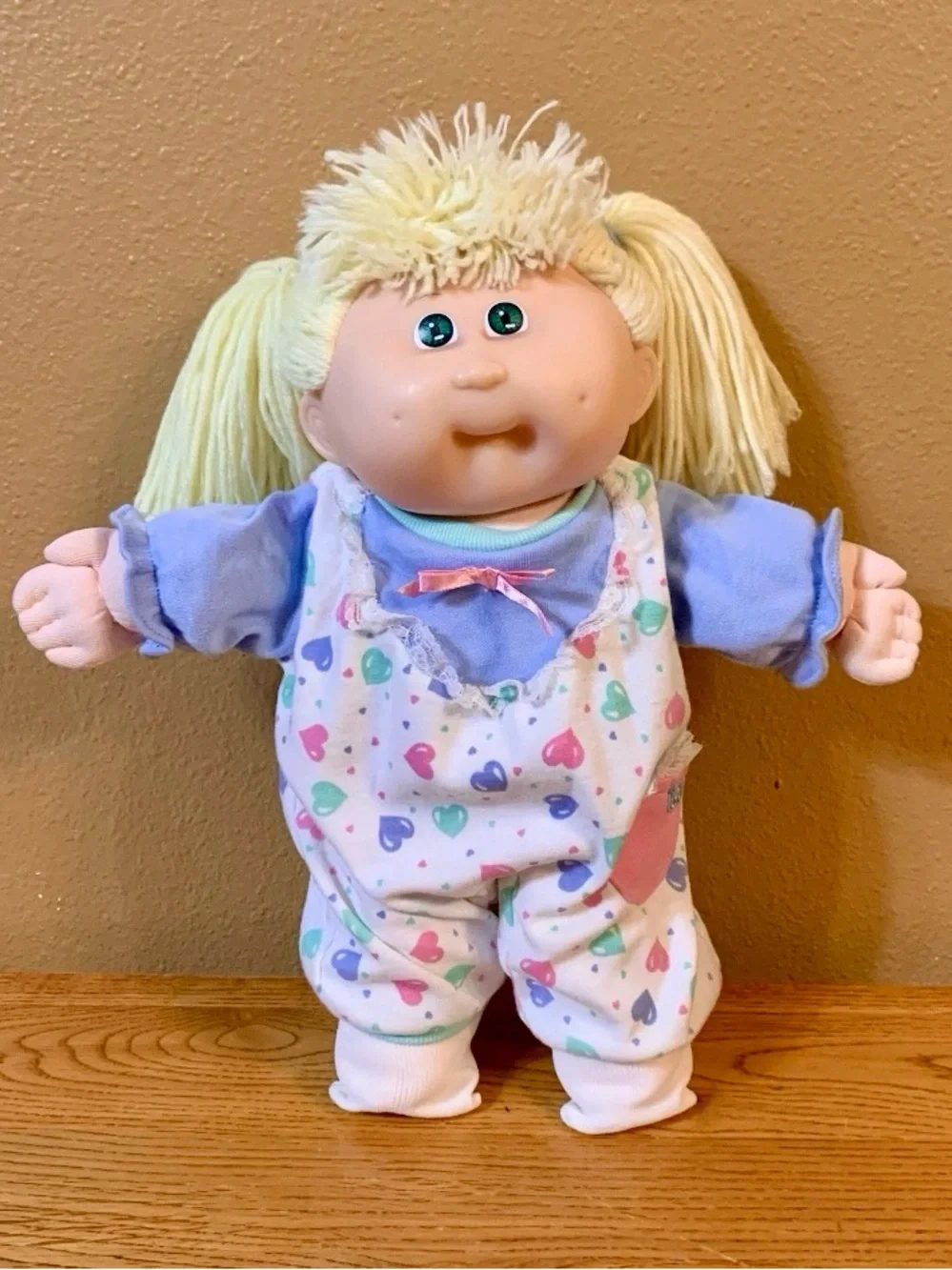 Vintage Cabbage Patch Kids Toddler Doll HM9 Girl With Lemon Ponytails